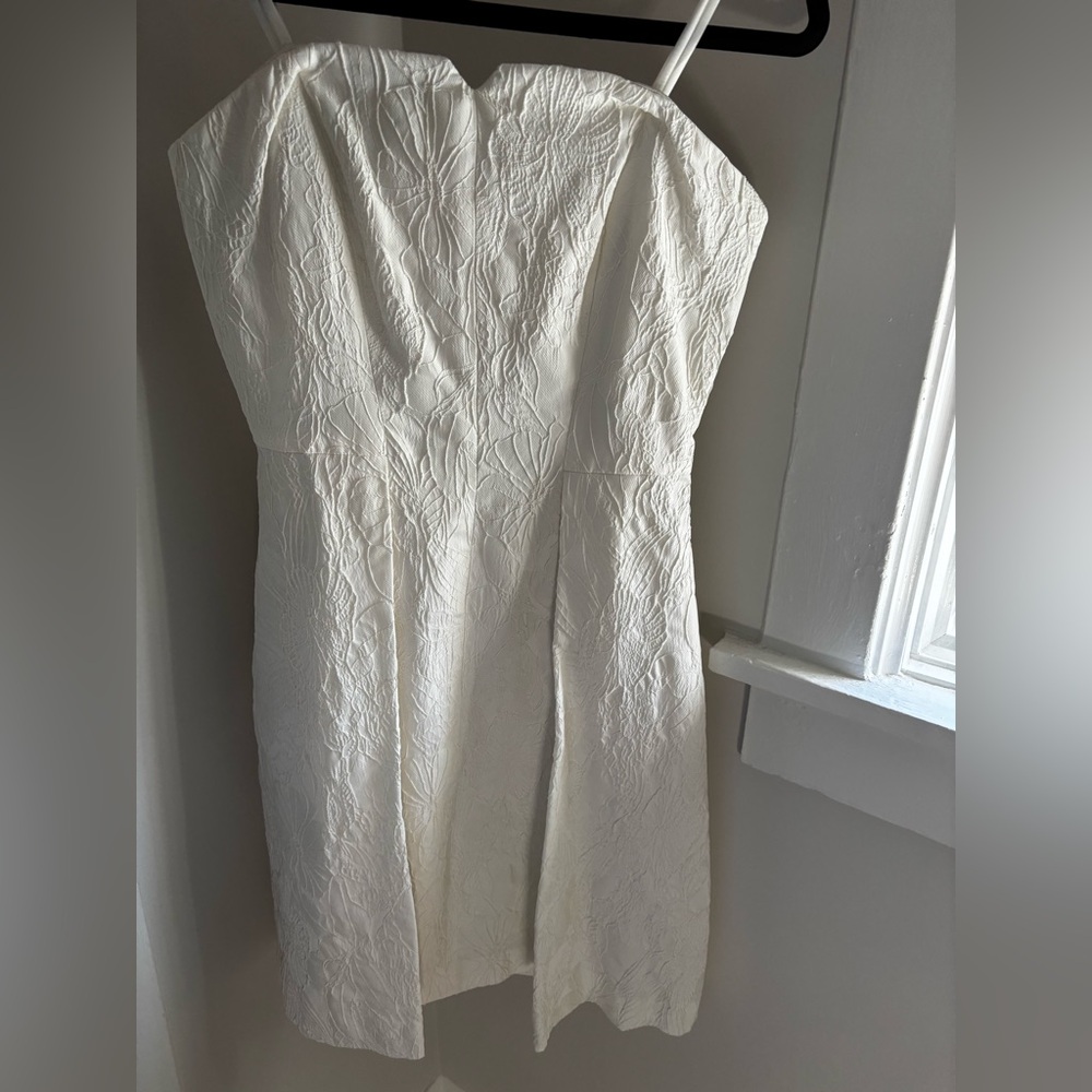 Ralph Lauren Strapless Cream Dress